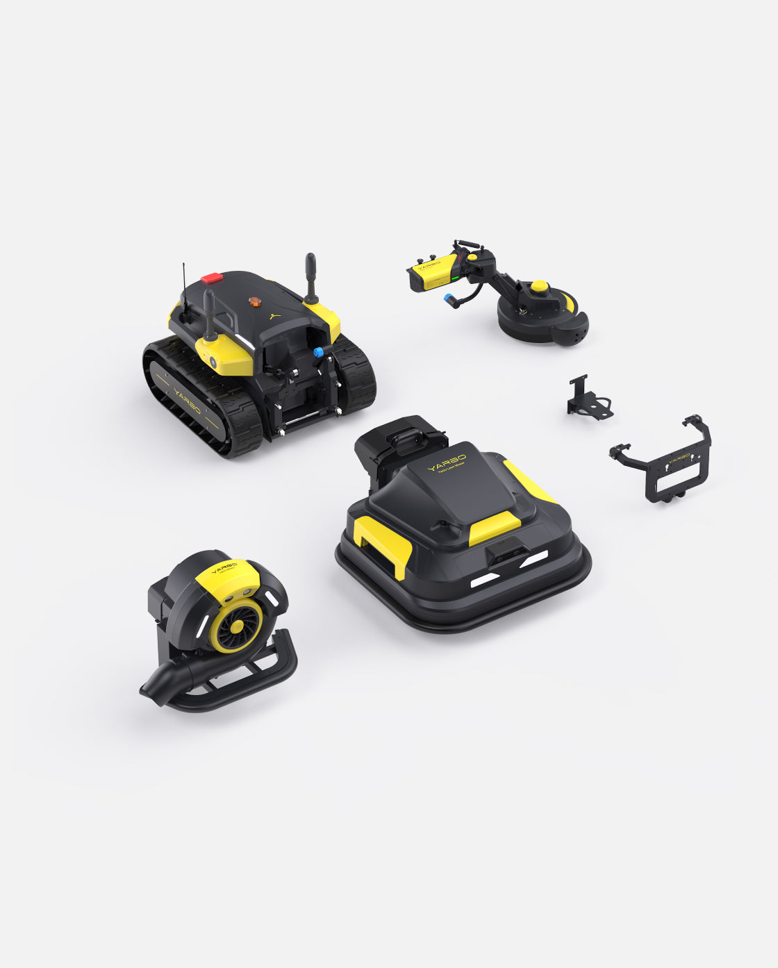 Yarbo Y40 Core Robot Giardino con Tosaerba Soffiatore Trimmer