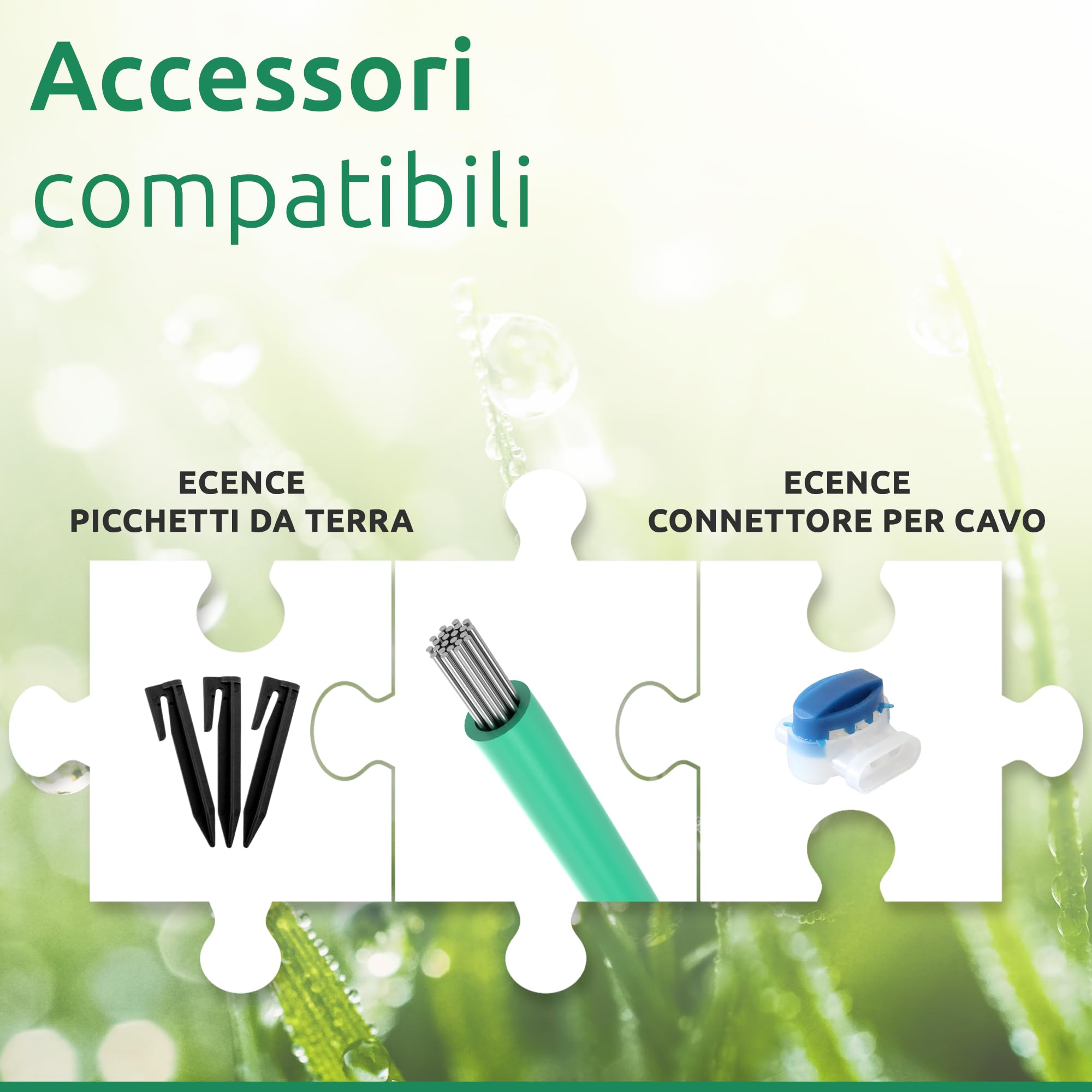 ECENCE Cavo Perimetrale 50m Filo Robot Tosaerba Ø3,4mm