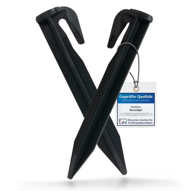 GENISYS Picchetti Cavo Worx Landroid 100 Pezzi ABS Rinforzato