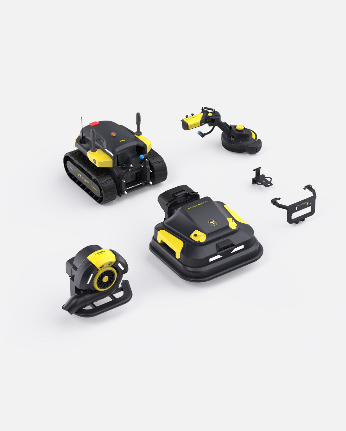 Yarbo Y40 Core Robot Giardino con Tosaerba Pro Soffiatore Trimmer