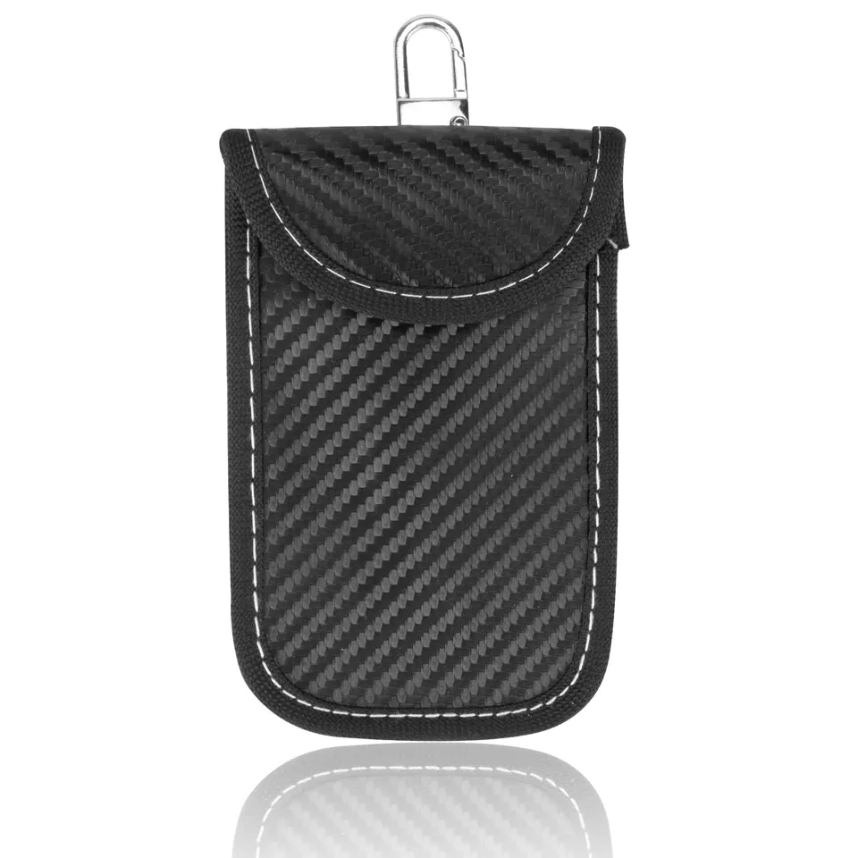 ECENCE Custodia Chiave Auto RFID Keyless Nera Antifurto
