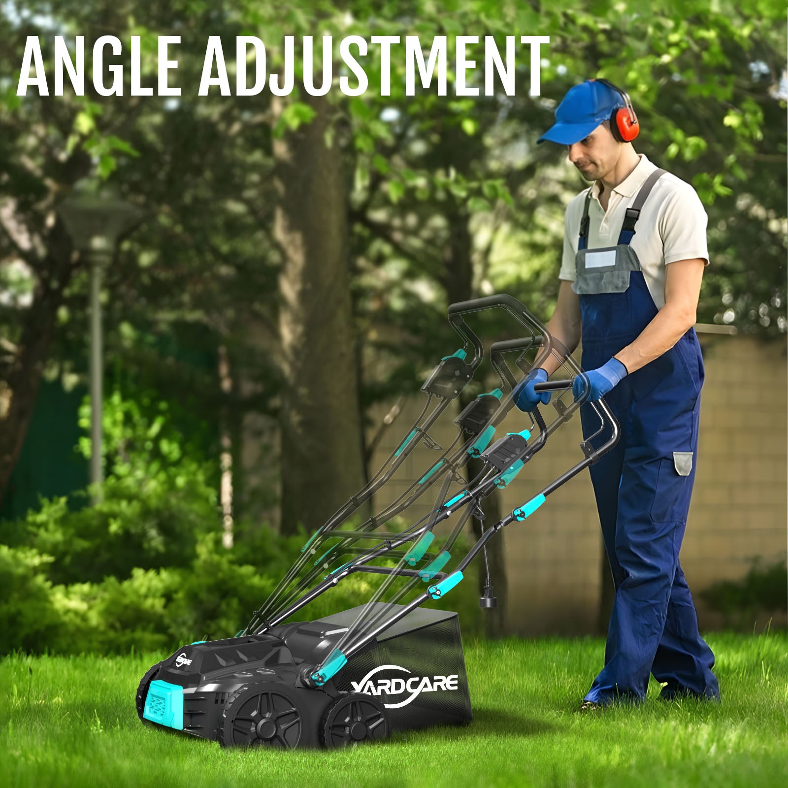 Yardcare Arieggiatore Scarificatore 2in1 16" 45L