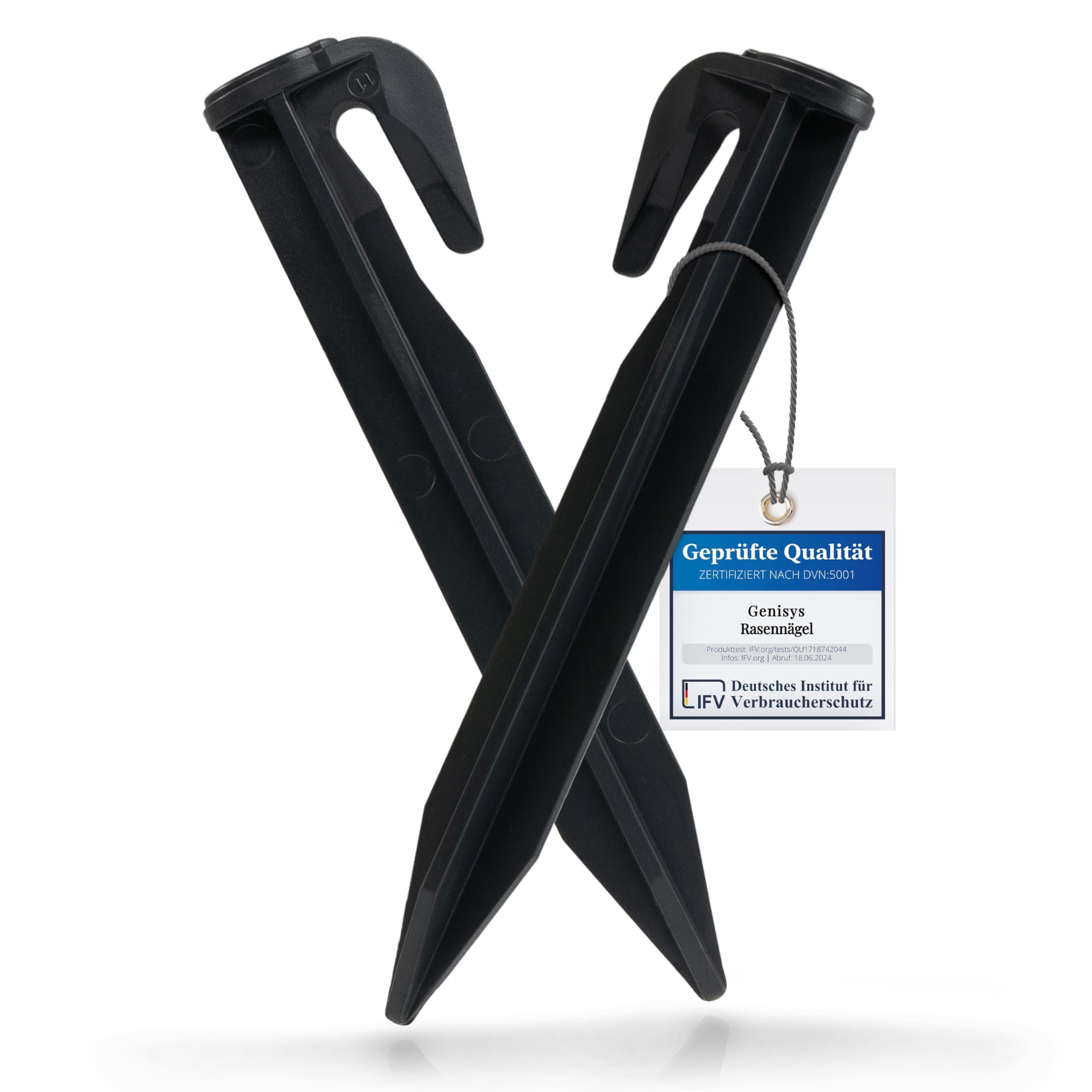 GENISYS Picchetti Cavo Worx Landroid 100 Pezzi ABS Rinforzato