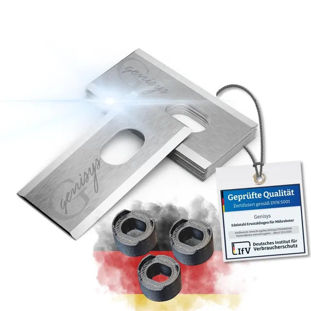 Genisys lame robot Dreame Mova A1 A2 24+24 dadi inox