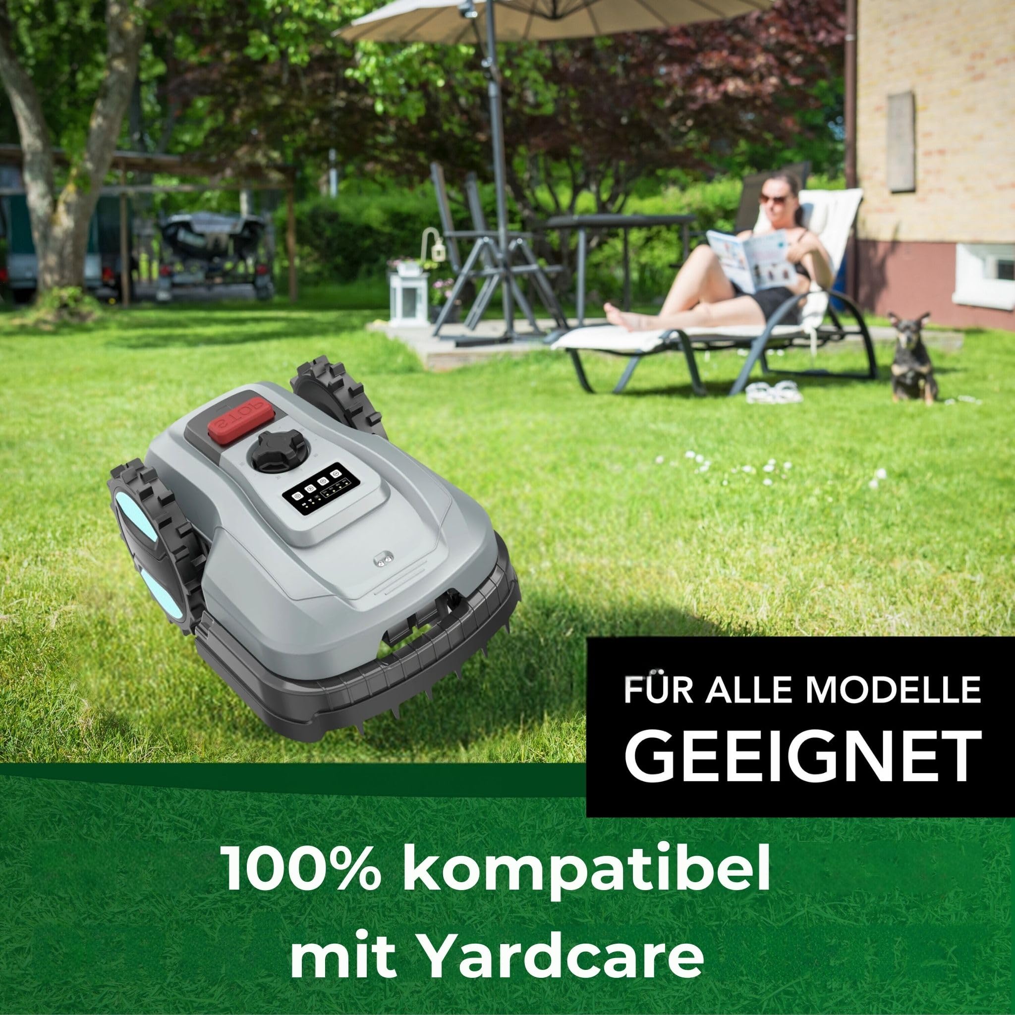 Genisys LongLife HQ2026 lame robot tosaerba 30 pezzi Yardcare