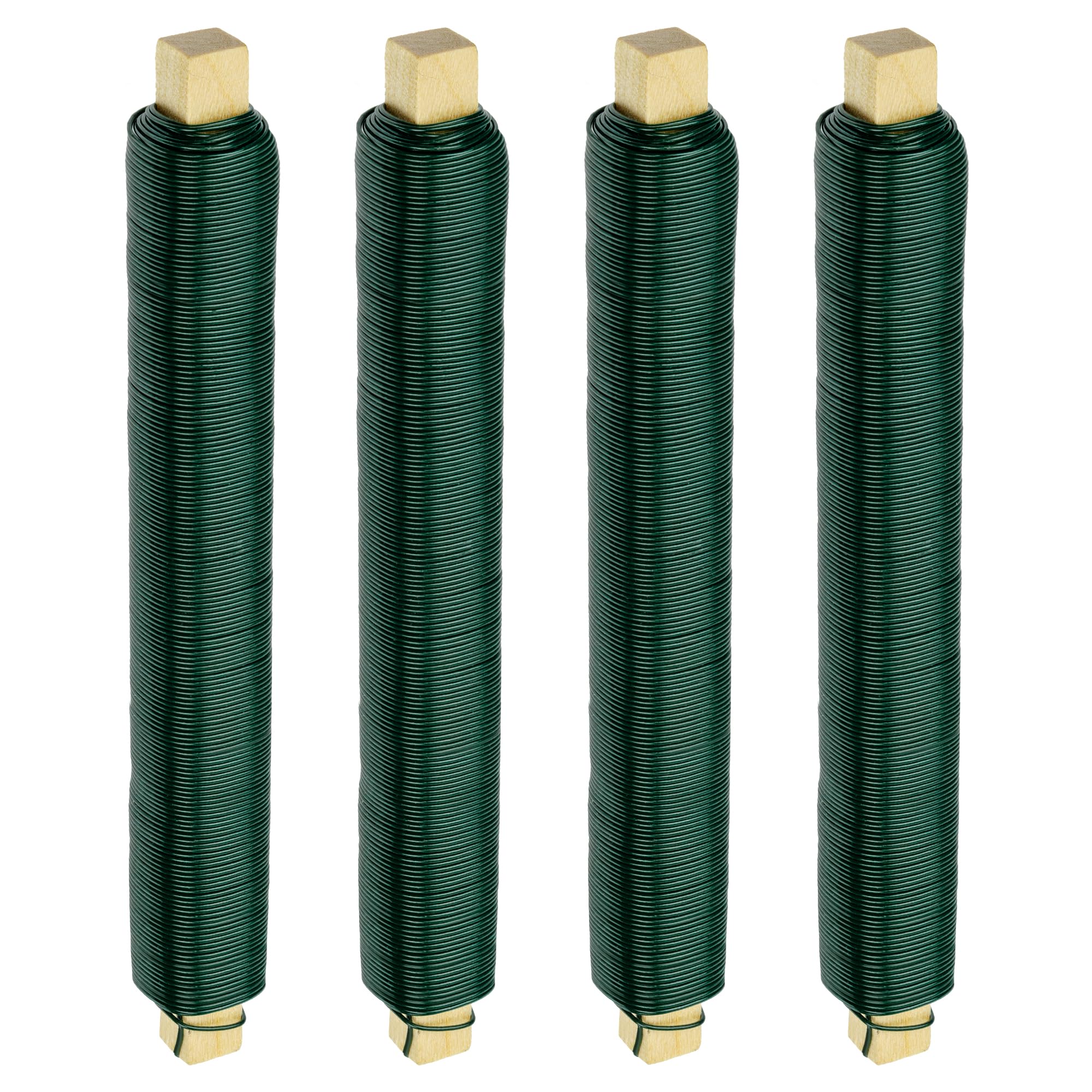 ECENCE Filo Modellabile 35m 0,65mm Filo Ferro Verde 4pz