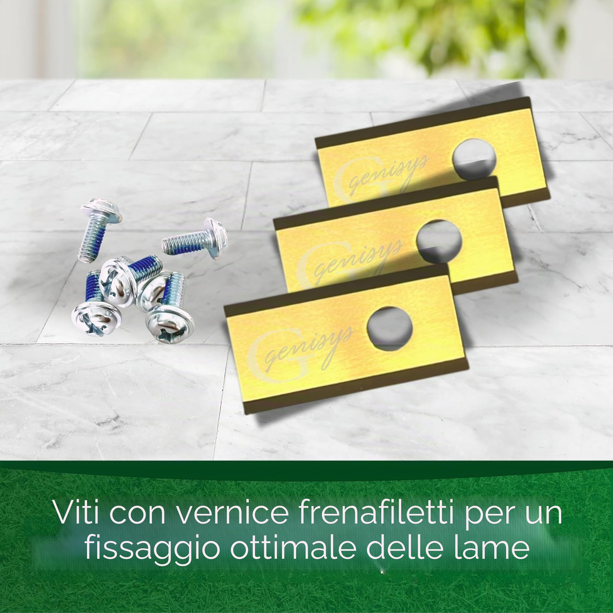 GENISYS Lame Titanio Kress Mission RTK 1 Foro 30 pz