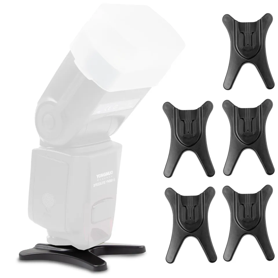 ECENCE Supporto Flash Slitta ISO 1/4 Pollici 5 Pezzi Filettatura