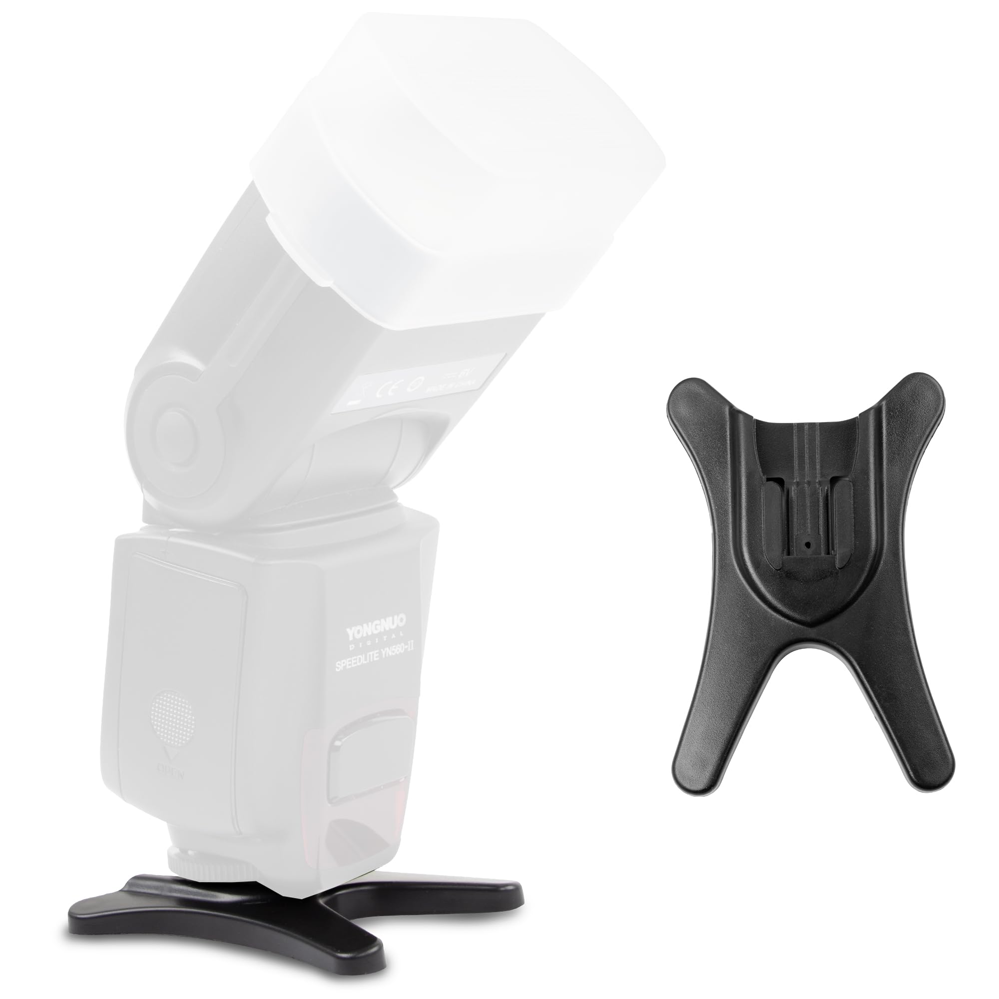 ECENCE Supporto Flash 1/4 Slitta ISO per Treppiede