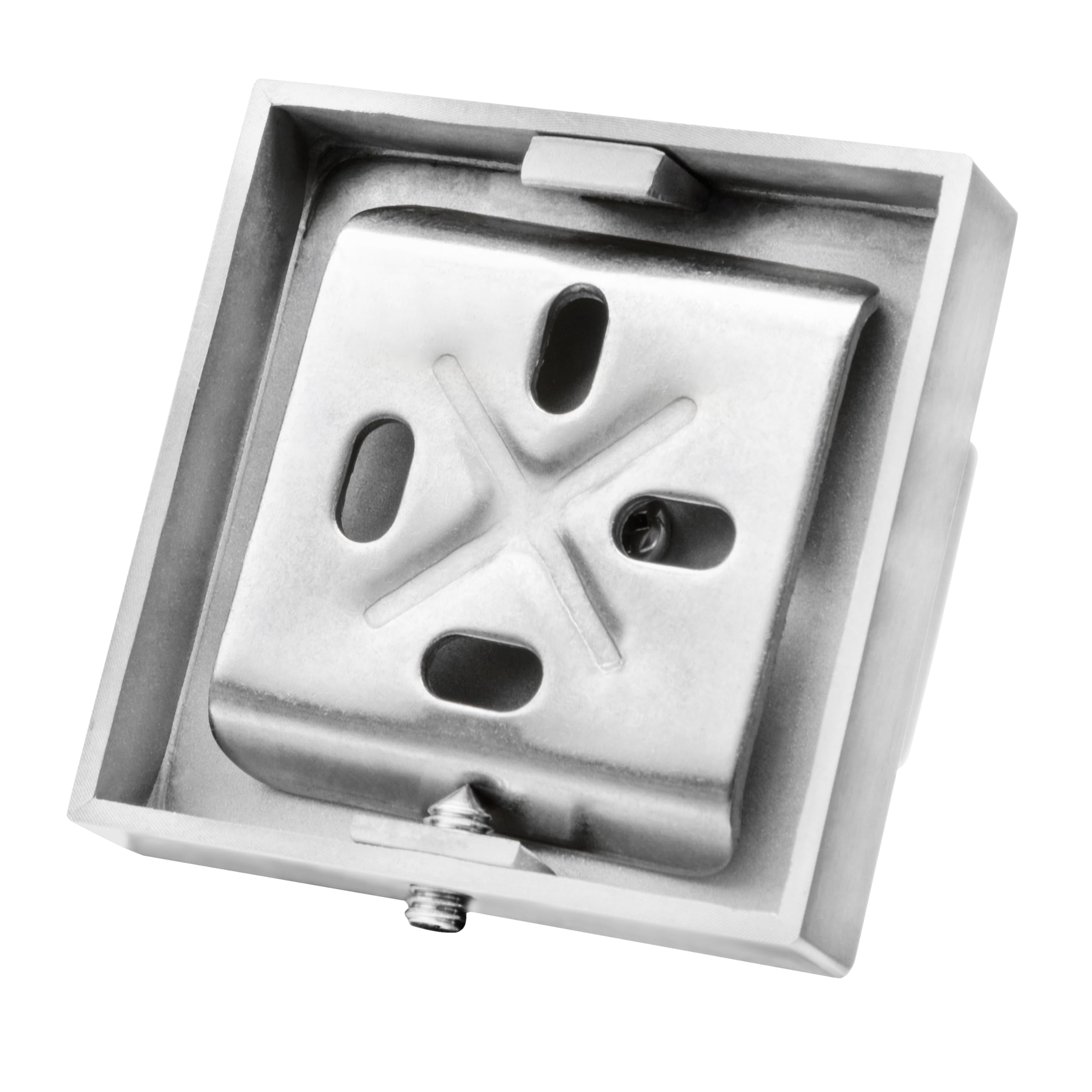 ECENCE set bagno portarotolo + gancio acciaio inox 304