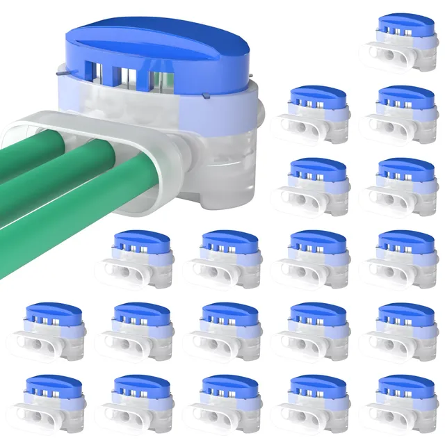 ECENCE Morsetti cavo robot tagliaerba 20 pezzi impermeabili gel