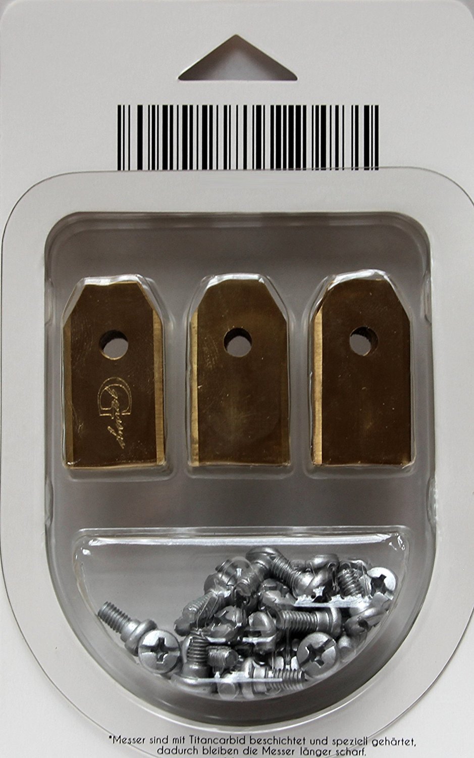 GENISYS Titan Ti3 Lame Tosaerba 30 Pezzi 0,75mm