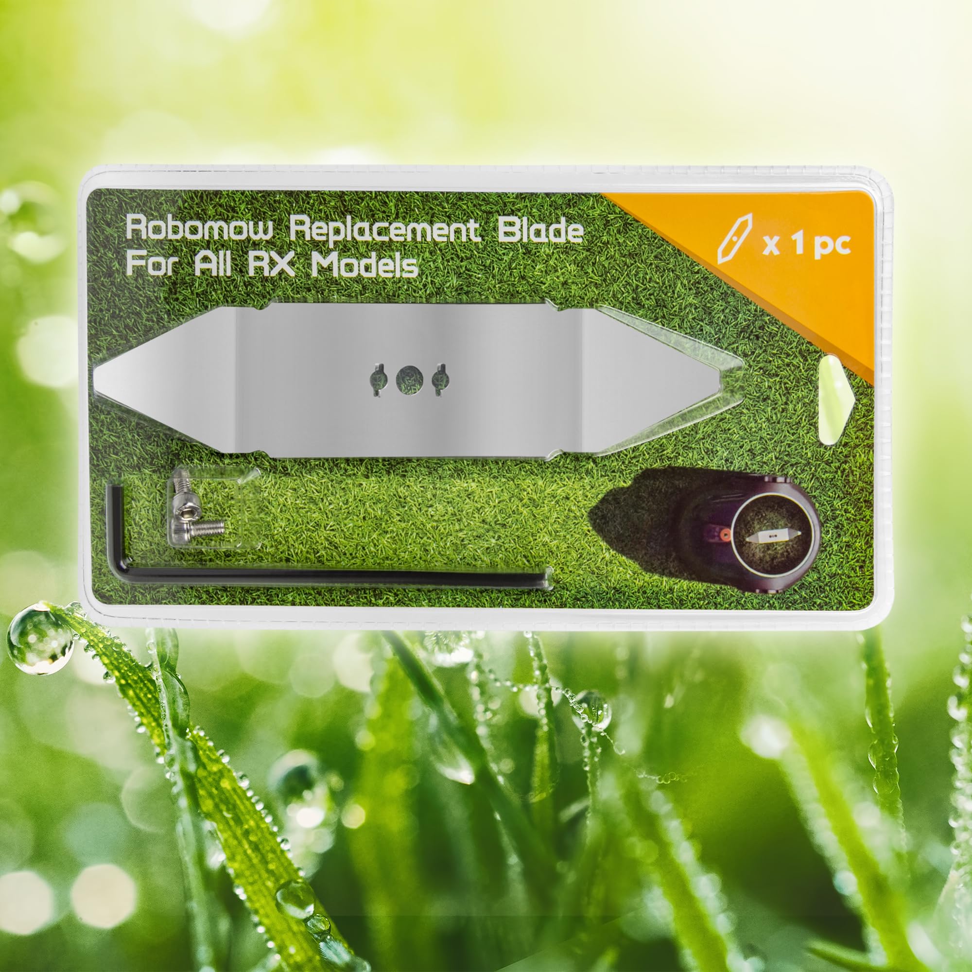 ECENCE Lama Ricambio Acciaio Inox RX RX20 Pro RX20u RX12u