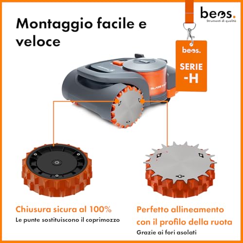 BEOS Punte Trazione Inox Navimow Serie H Antiscivolo
