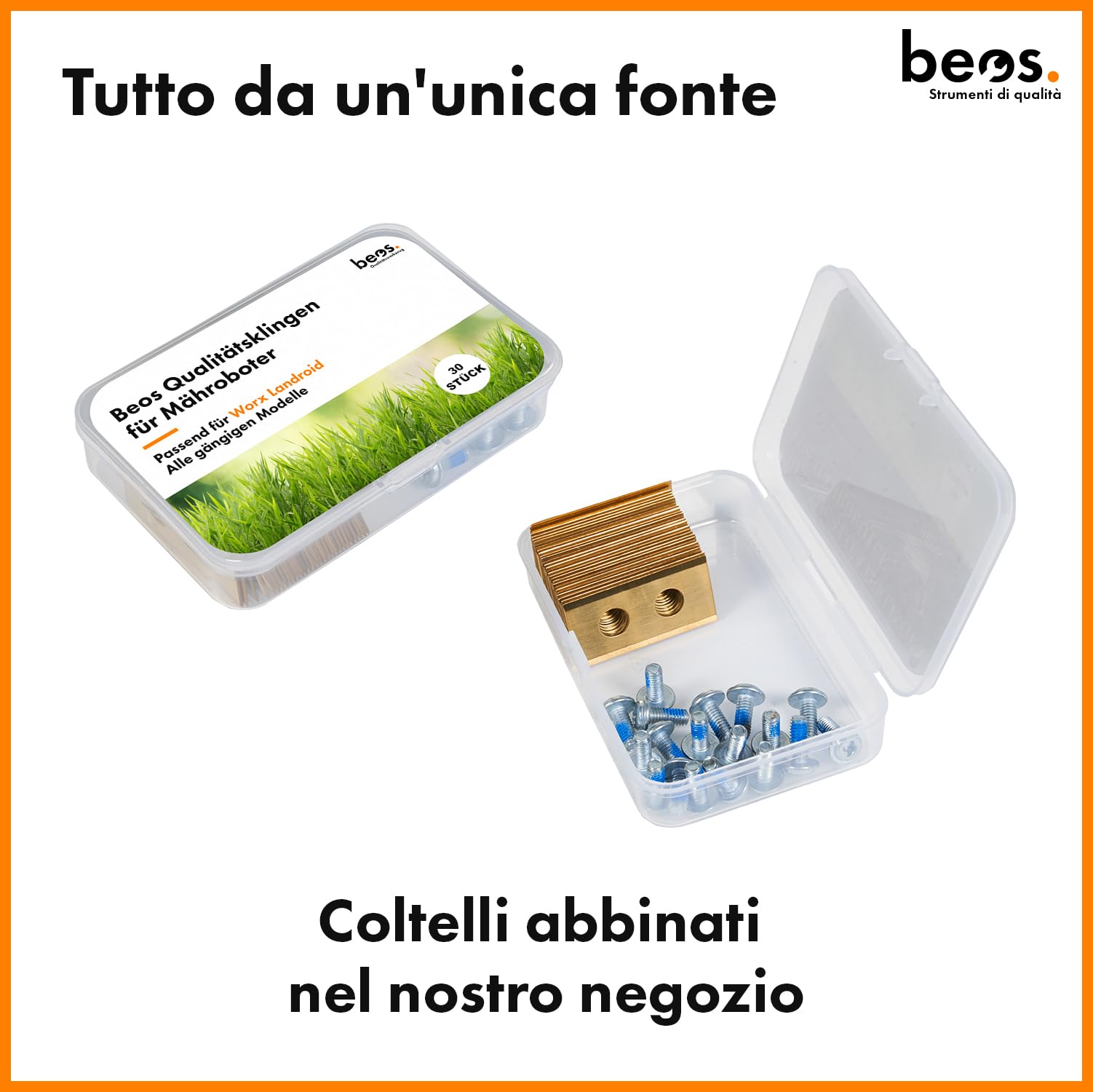 BEOS Tuning disco portacoltelli 6 lame Worx S&M fino 2020